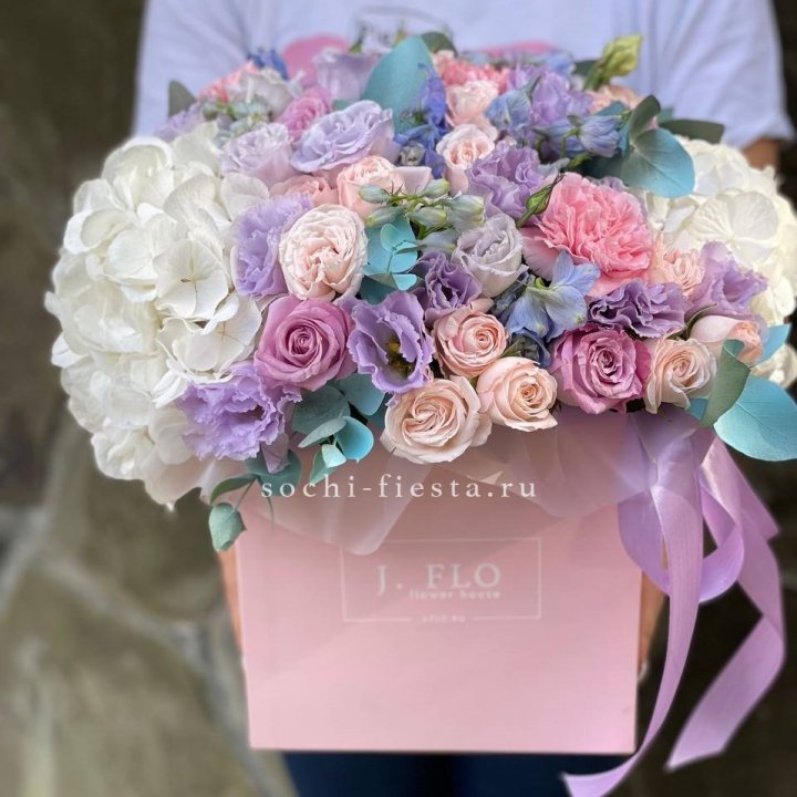 Цветочный бокс макси каб в Подольске