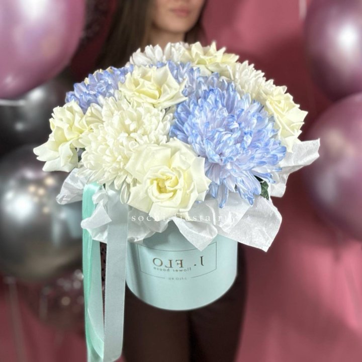 Коробка с цветами "Вольта" в Подольске