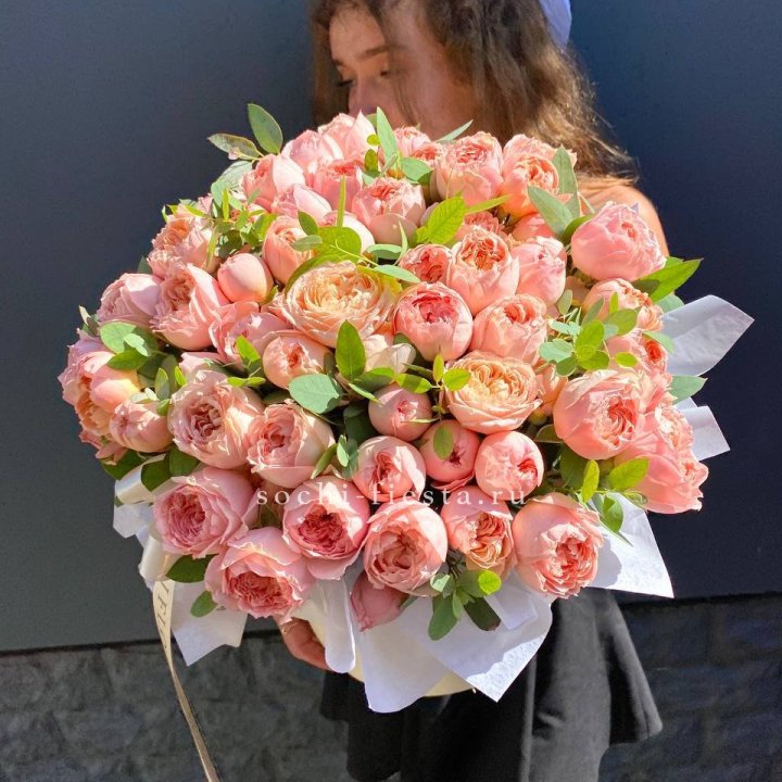 Коробка с цветами "Сиена" в Подольске