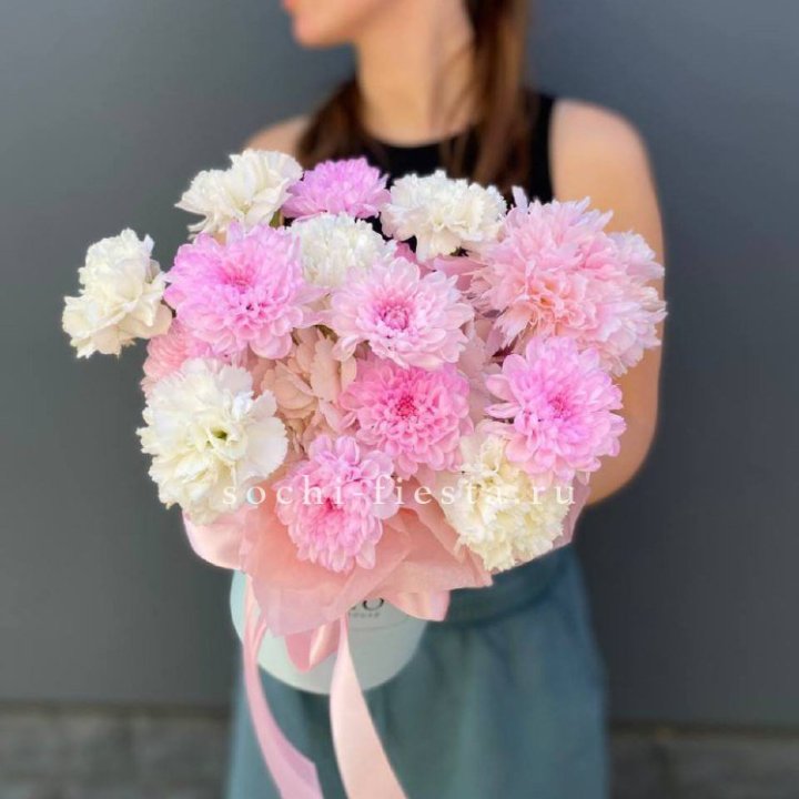 Коробка с цветами "Фиона" в Подольске