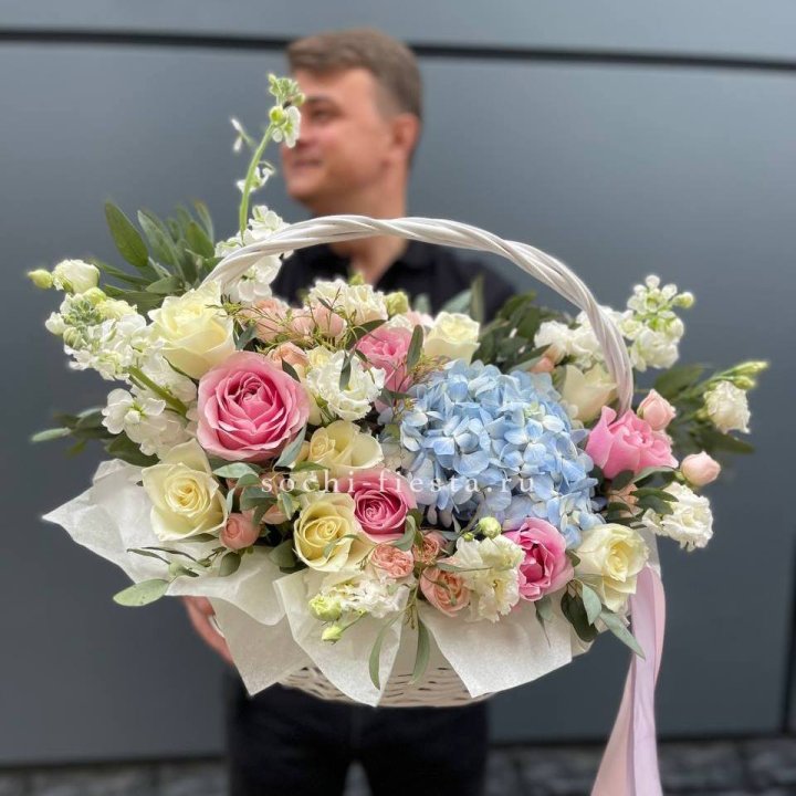 Авторская корзина "Аполинария" в Подольске