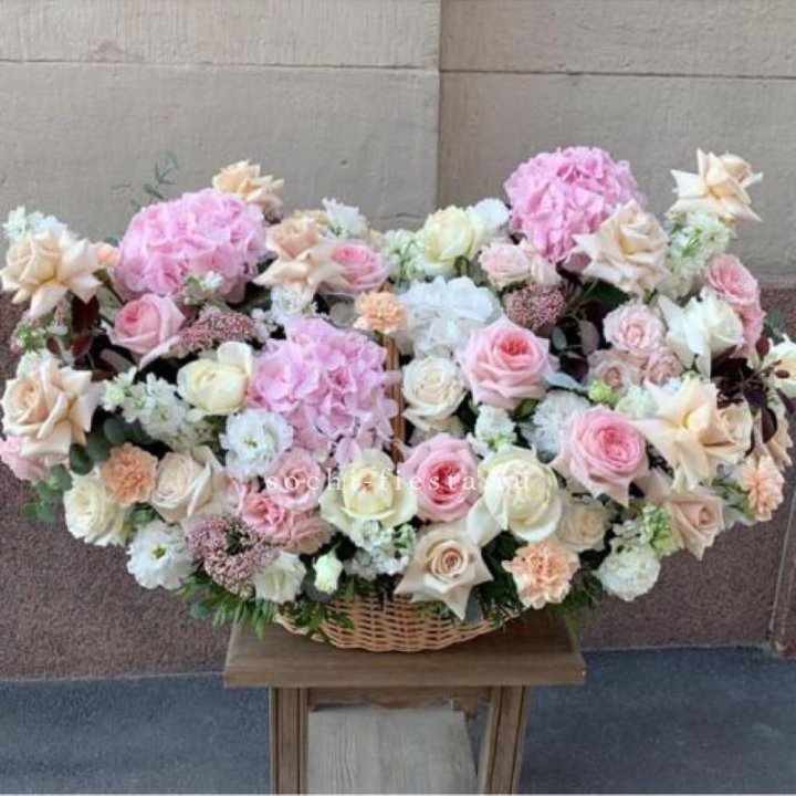 Цветочная корзина макси N2 в Подольске