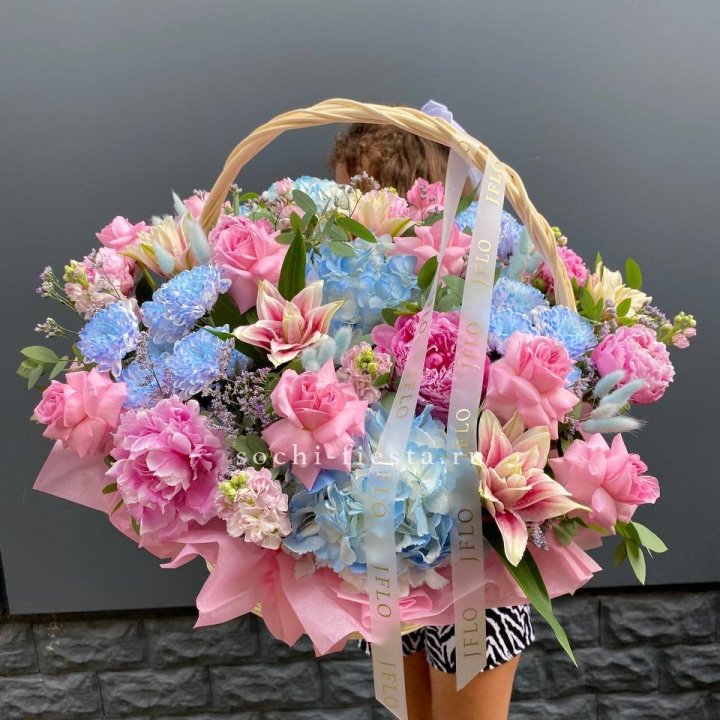 Яркая корзина "Летнее настроение" в Подольске