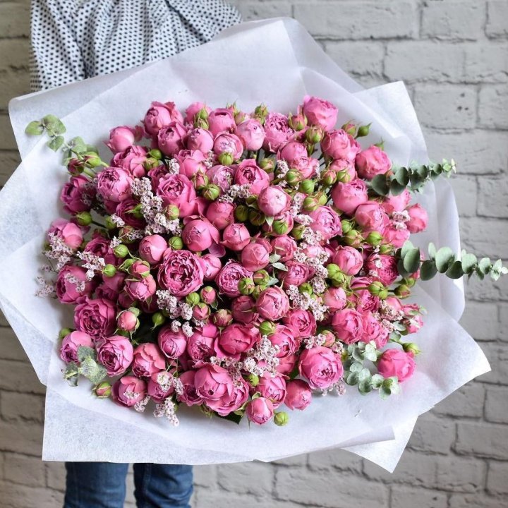 51 кустовая роза в Подольске