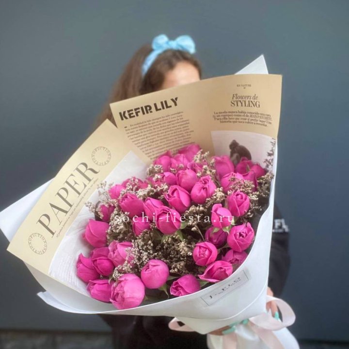 Пионовидные розы баблс №3 в Подольске