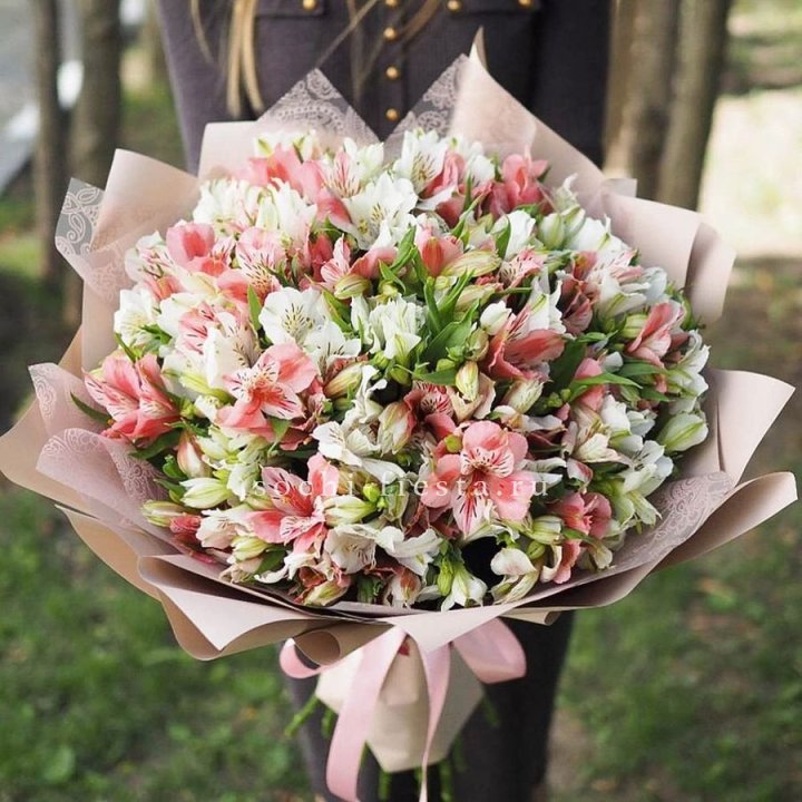 Букет альстромерий "ВАУ" в Подольске