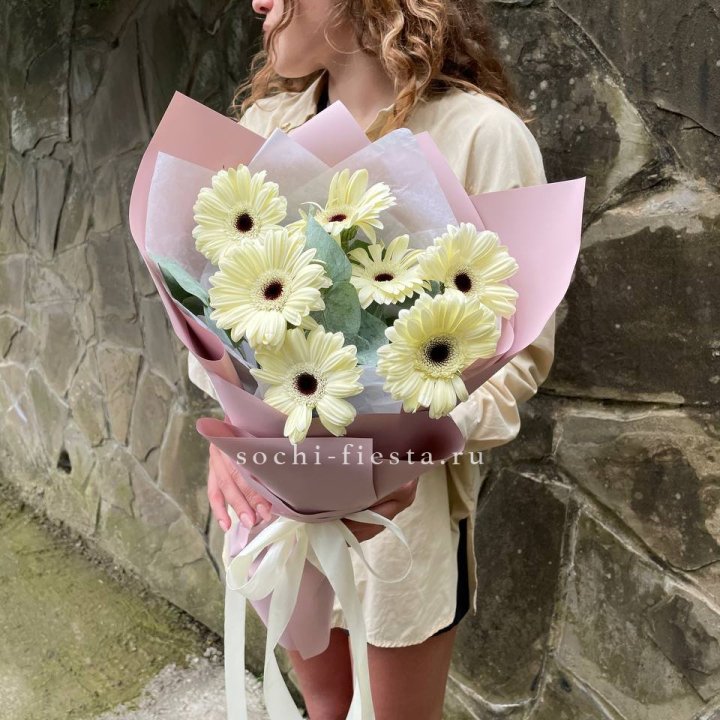 Букет голландских гербер  в Подольске