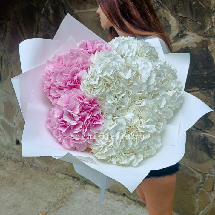 Букет гортензий №2 в Подольске