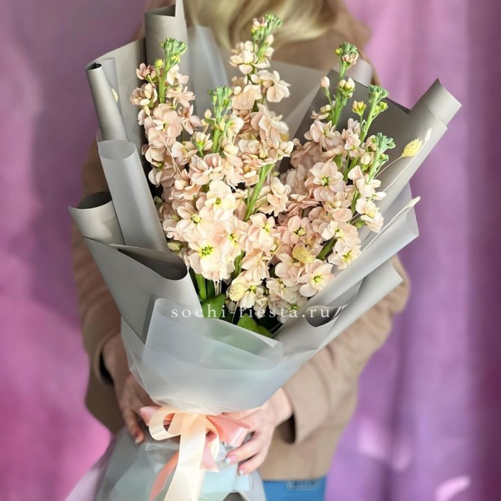 Букет ароматной маттиоллы №2 в Подольске