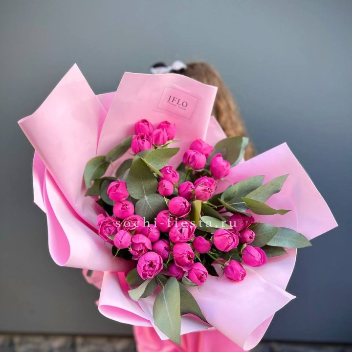 Пионовидные розы баблс в Подольске