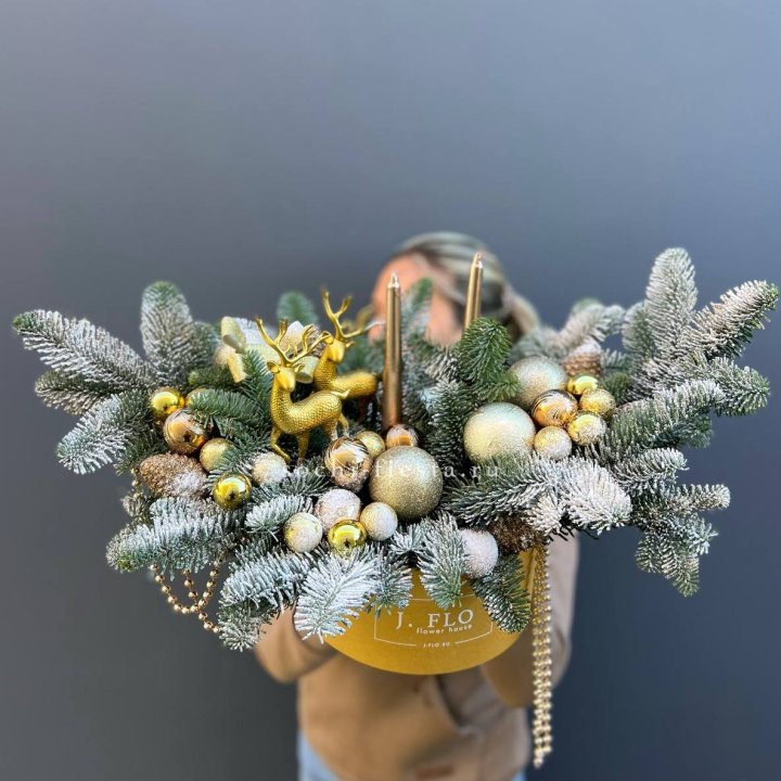 Композиция "Мери крисмас голд" в Подольске