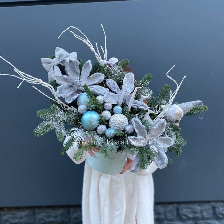 Композиция "Снежный цветок" в Подольске