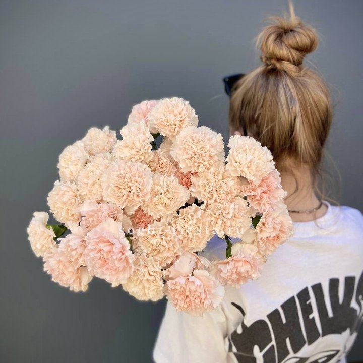 Охапка диантусов  в Подольске