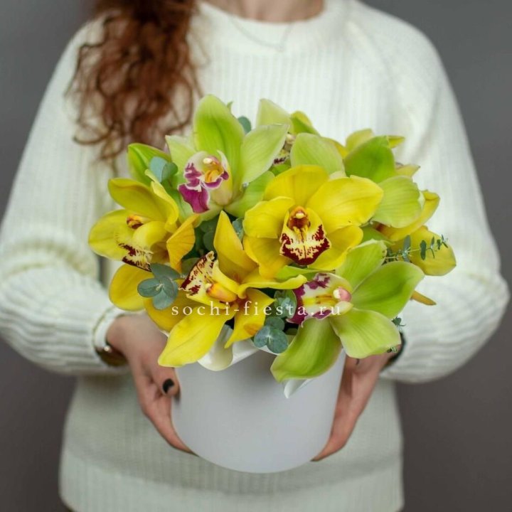 Бокс с орхидей №1 в Подольске