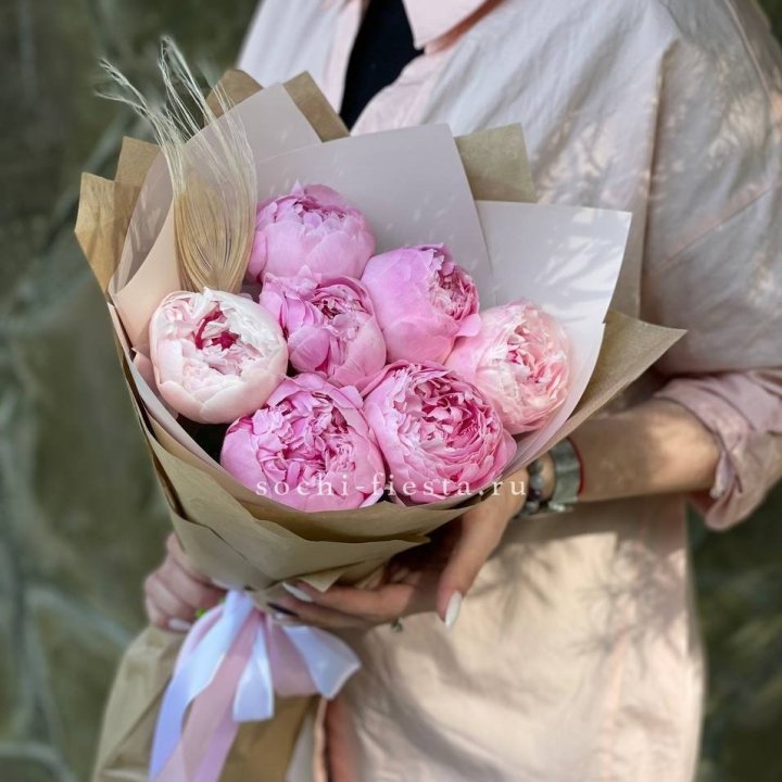 Букет пионов "Венди" в Подольске