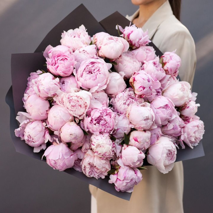 Пионы охапка в Подольске