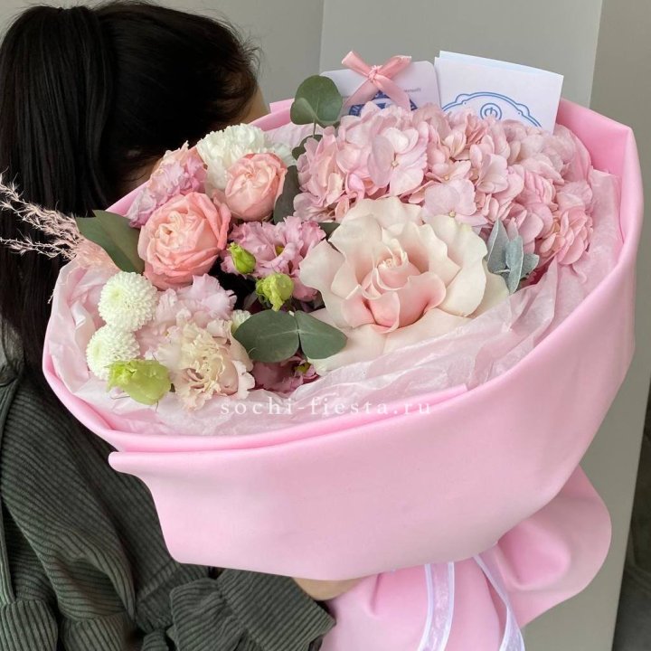 Авторский букет "Пинки" в Подольске