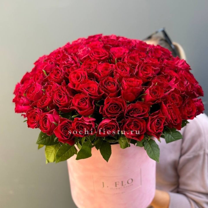 101 кенийская роза в цилиндре в Подольске