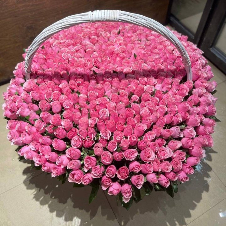 501 розовая роза в Подольске