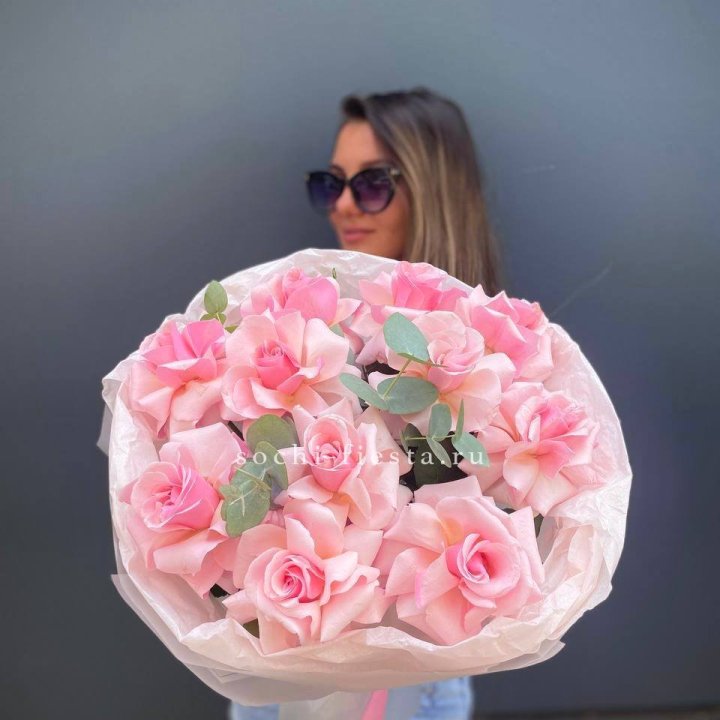 Букет роз "Минифу" в Подольске