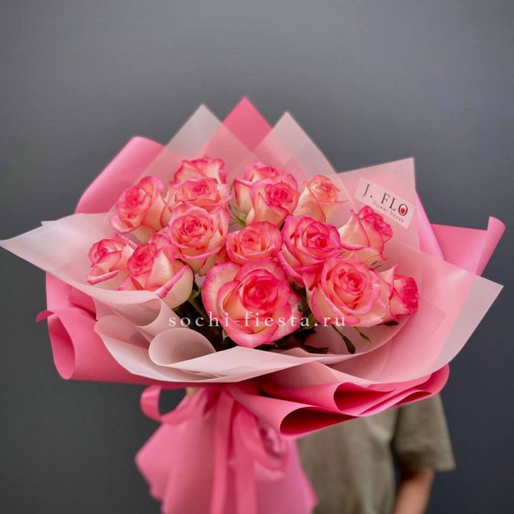 15 роз "Джумилия" в Подольске