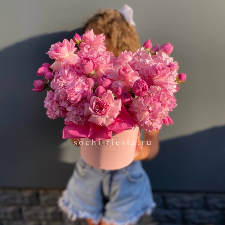 Цветочная композиция "Пасион" в Подольске