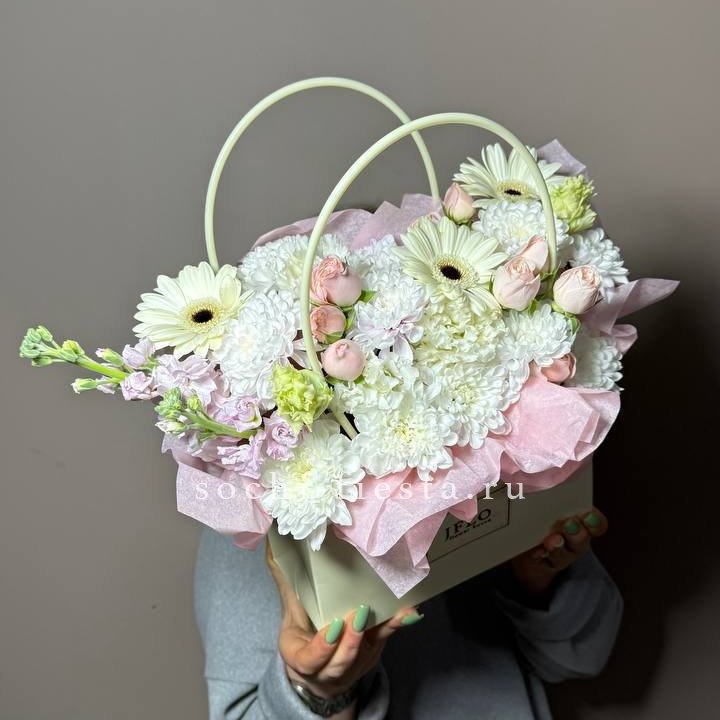 Сумочка "Белый рассвет" в Подольске