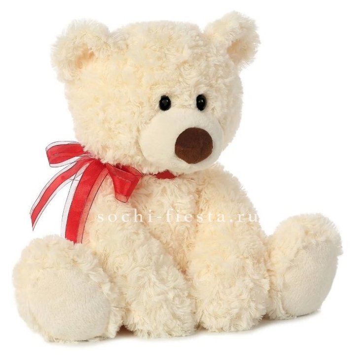 Белый плюшевый мишка  в Подольске