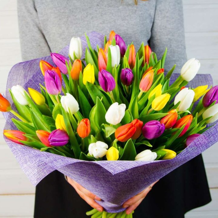 51 тюльпан "Рандом" №2 в Подольске