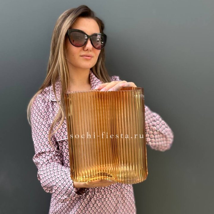 Стеклянная ваза №7 в Подольске