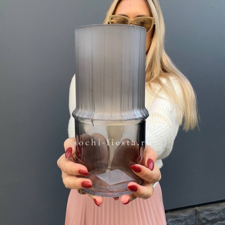 Стеклянная ваза №3 в Подольске