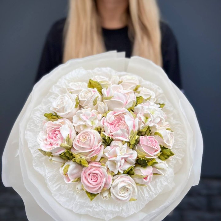 Сладкий букет из ЗЕФИРА нежный в Подольске